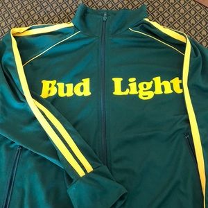VINTAGE Bud Light Track Jacket